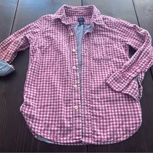 Gap Checkered Button Up